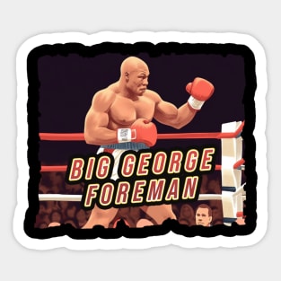 Big George Foreman Sticker